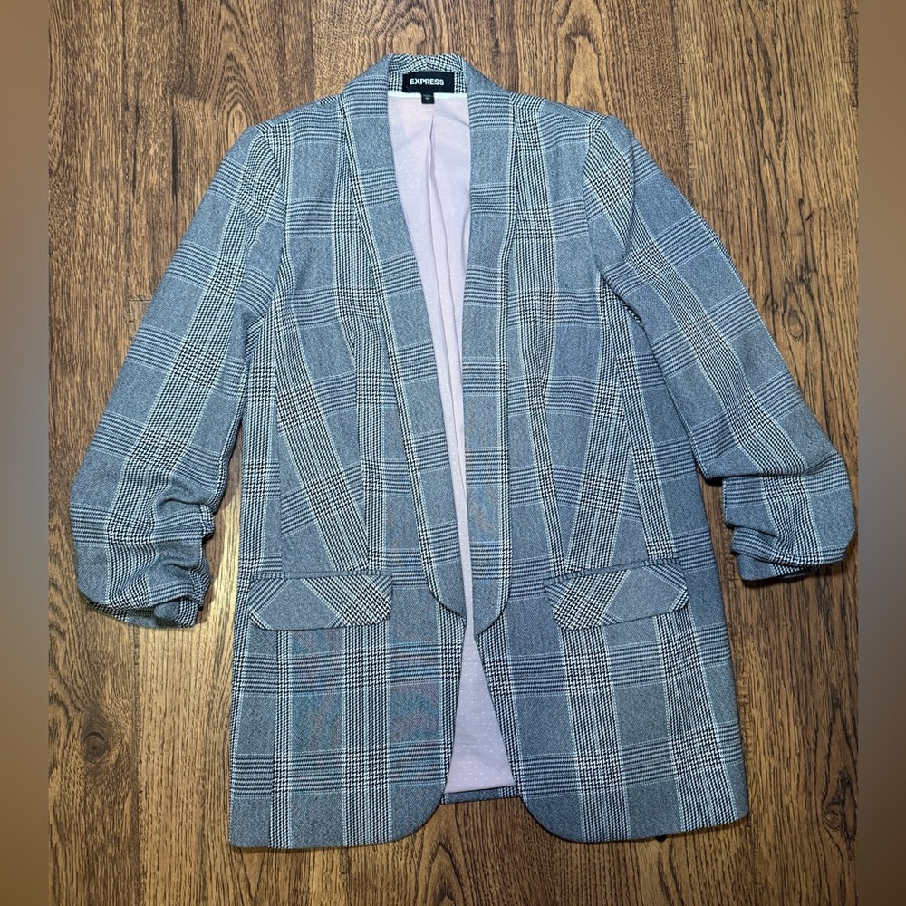 Express Blazer Oversized 3/4 Sleeve